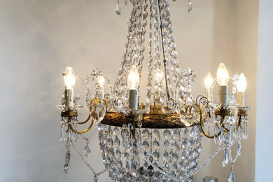 Restoration of an Italian 1700s empire style chandelier