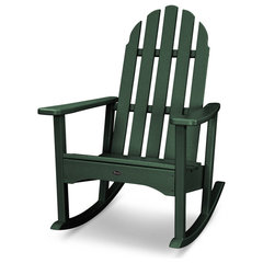Trex outdoor furniture cape cod adirondack glider chair hot sale
