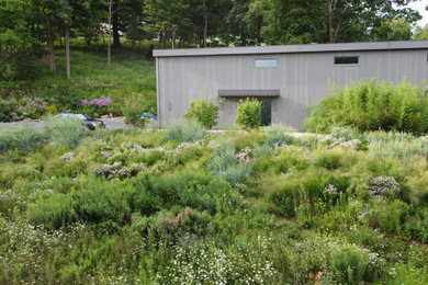 This is an example of a rustic landscaping in New York.