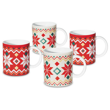 Gift-Boxed Mugs, Set of 4