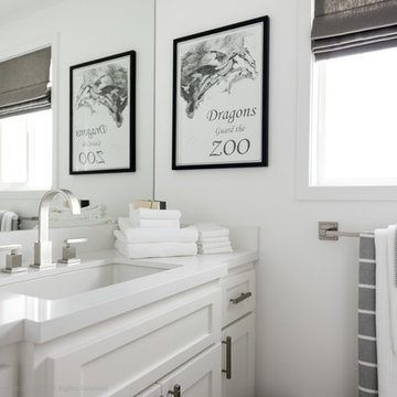 LAUNDRY ROOM | GUEST BATH | Contemporary Home Remodel Part Two
