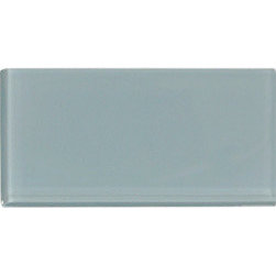 Ocean Gray 3x6 Subway Glass Tiles - Products