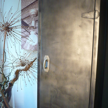 Armoire métal années 50 - industrielle