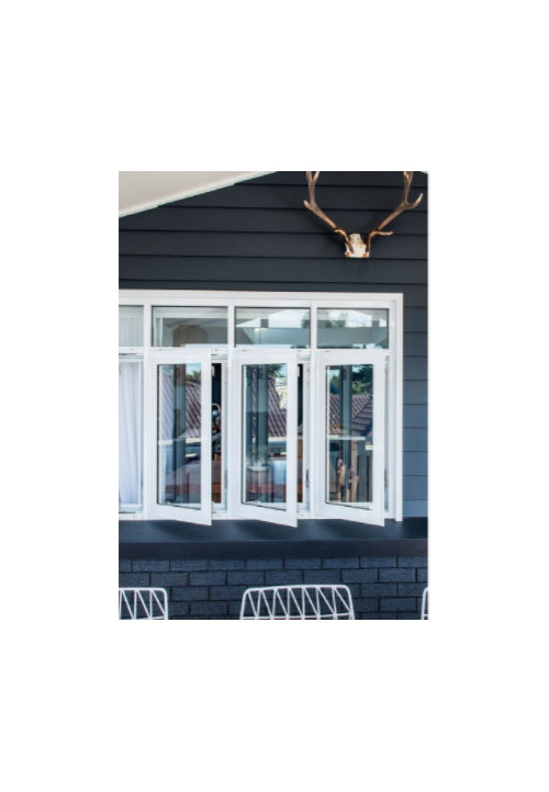 4 casement windows opening the same direction?