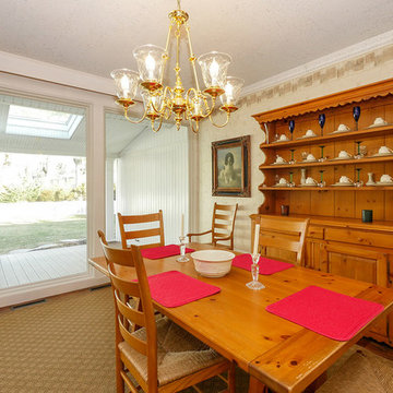 Perfect Dining Room with Large New Picture Windows