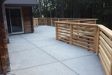 Example of a deck design in Vancouver