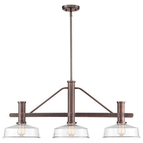 Designers Fountain 96538-SCB Carson - Three Light Island