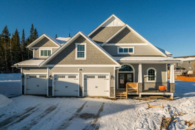 Example of an exterior home design in Other