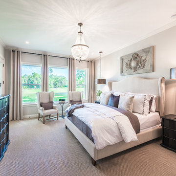 The Hampton Model Home Master Bedroom