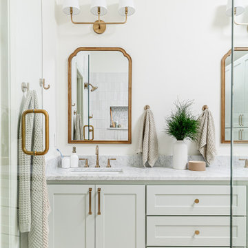 Love It Or Leave It | Transitional Primary Bathroom