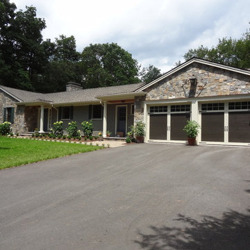 Colonial Style Ranch with Dry-Fit Natural Stone Accents