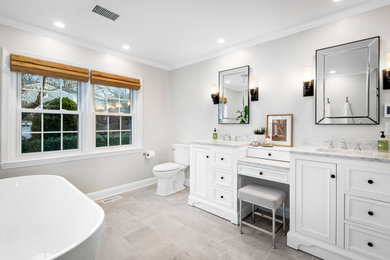 Bathroom - traditional bathroom idea in Baltimore