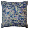 The Pillow Collection Blue Bates Throw Pillow, 24"