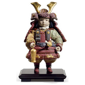 Lladro Warrior Boy Waka Musha Figurine 01013045