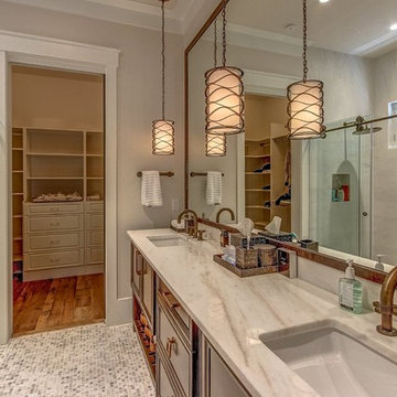 Palmetto Bluff Cottage Master Bath