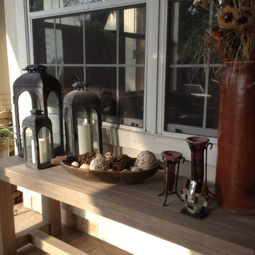 Houston patio makeover with upscale outdoor furniture