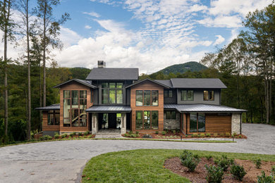 Minimalist exterior home photo in Other