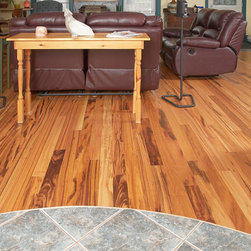 Exotic and Cozy - Hardwood Flooring
