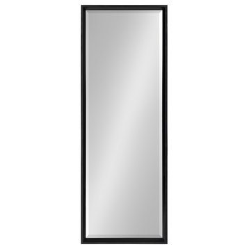 Calter Full Length Wall Mirror, Black