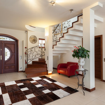 RECTANGLE Cowhide Patchwork Area Rugs