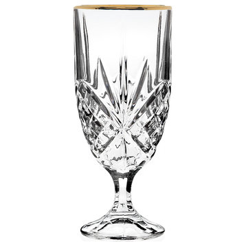 Dublin Gold Band Ice Tea Glassware Set of 4