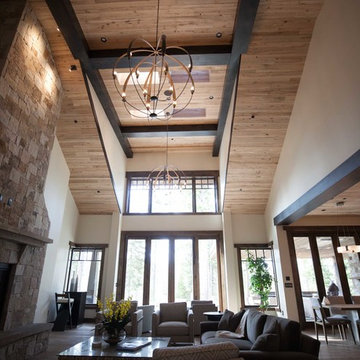 Contemporary Craftsman with Reclaimed Elm Interior Paneling