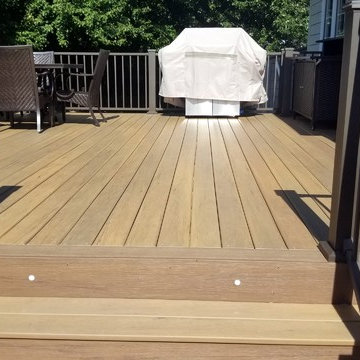 Composite Timbertech Deck with Under Deck Skirting