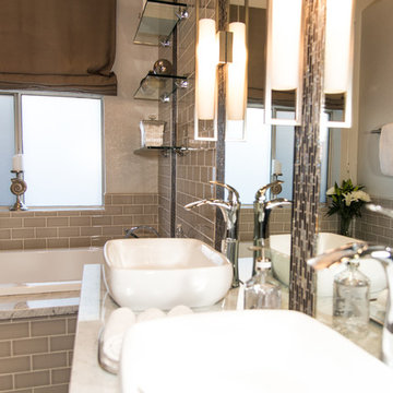 Glendale Contemporary Master Bathroom