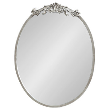 Arendahl Glam Ornate Mirror, Silver, 18x24