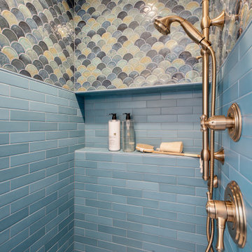 Classic & Colorful | Portland Bathroom Remodel