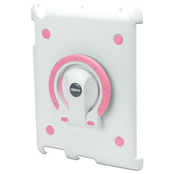 Aidata, MultiStand, Tablet, White Shell, White-Pink Ring