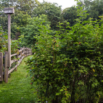 Custom Stone Wall & Lush Garden Project