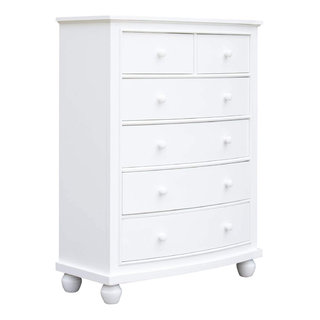 Louis Philippe 5-Drawer Chest With Silver Bails Cappuccino Hot Buys  Furniture