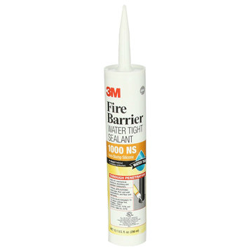 3M® 1000NS Fire Barrier Water Tight Sealant, Light Gray, 10.1 Oz
