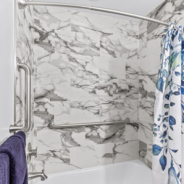 Classic Contemporary Guest Bathroom Renovation