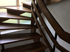 Rustikale Treppe