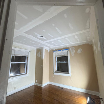 Bedroom - Ceiling Renovation – From Structural Repair to Modern Comfort