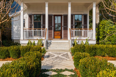 Traditional exterior home idea in Miami