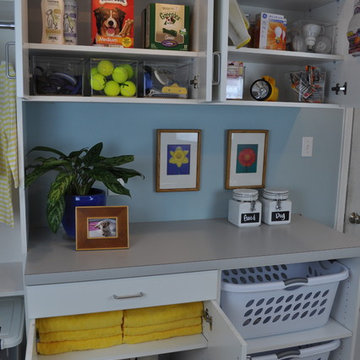 Laundry Room Storage and Organization