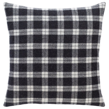 Stanley SLY-003 Pillow Cover, Black, 20"x20", Pillow Cover Only