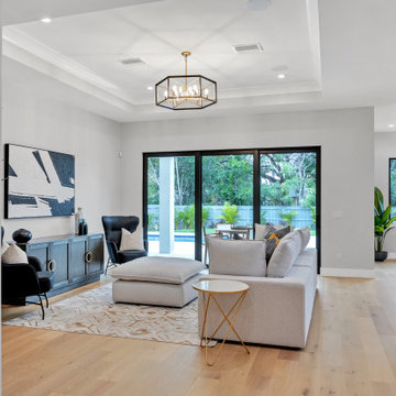 Great Room View from Entry — East of the Trail Sarasota
