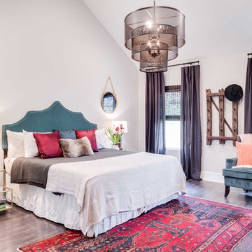 Tudor Style With Hints of Tropical Colorful Allure