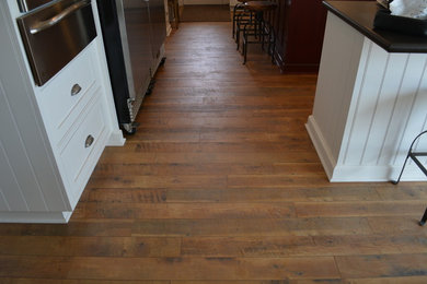 Inspiration for a farmhouse dining room remodel in Los Angeles