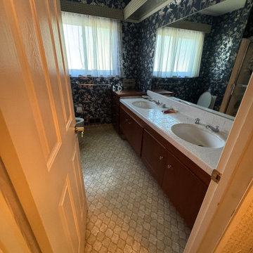 Home Remodel/ One Bath/paint/popcorn removal/LED Can lights/baseboards/Flooring