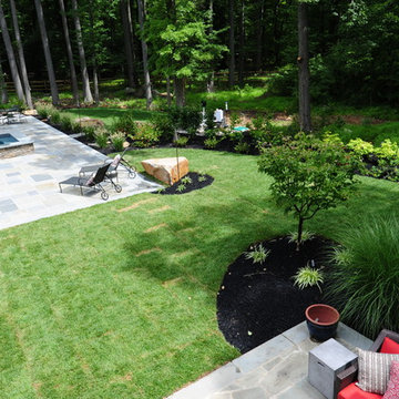 Natural Bluestone Rectangular Pool