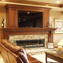 basement family room