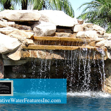 Pool with waterfall and grotto