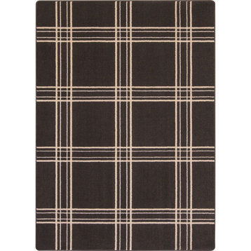 Broadfield 10'9" x 13'2" area rug, color Espresso