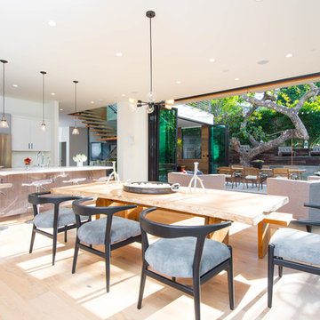 Beach Style Dining Room