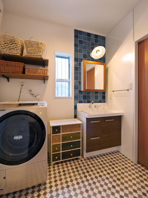 123 Asian Laundry Room Design Ideas & Remodel Pictures Houzz